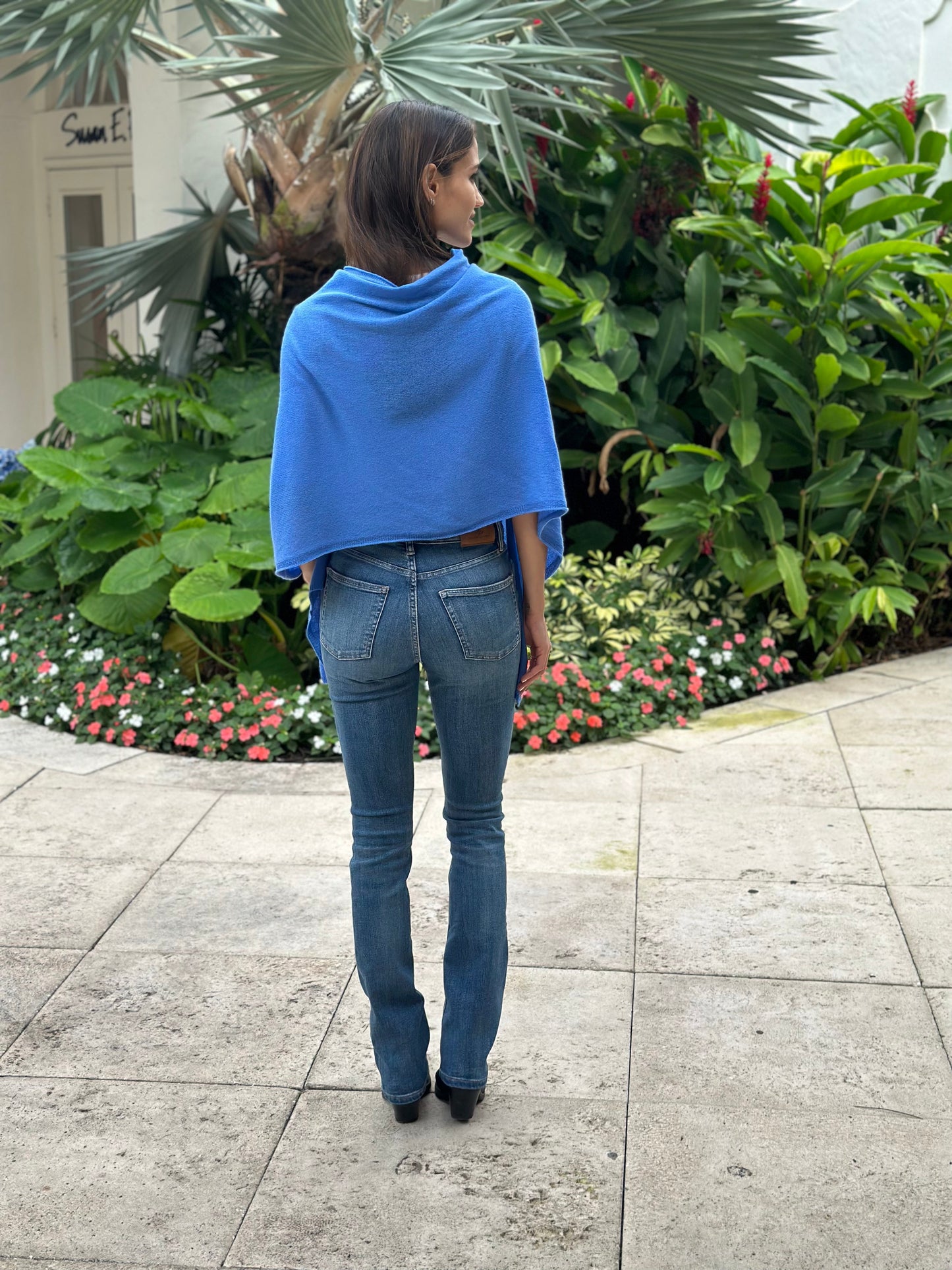Poncho Cashmere Marina