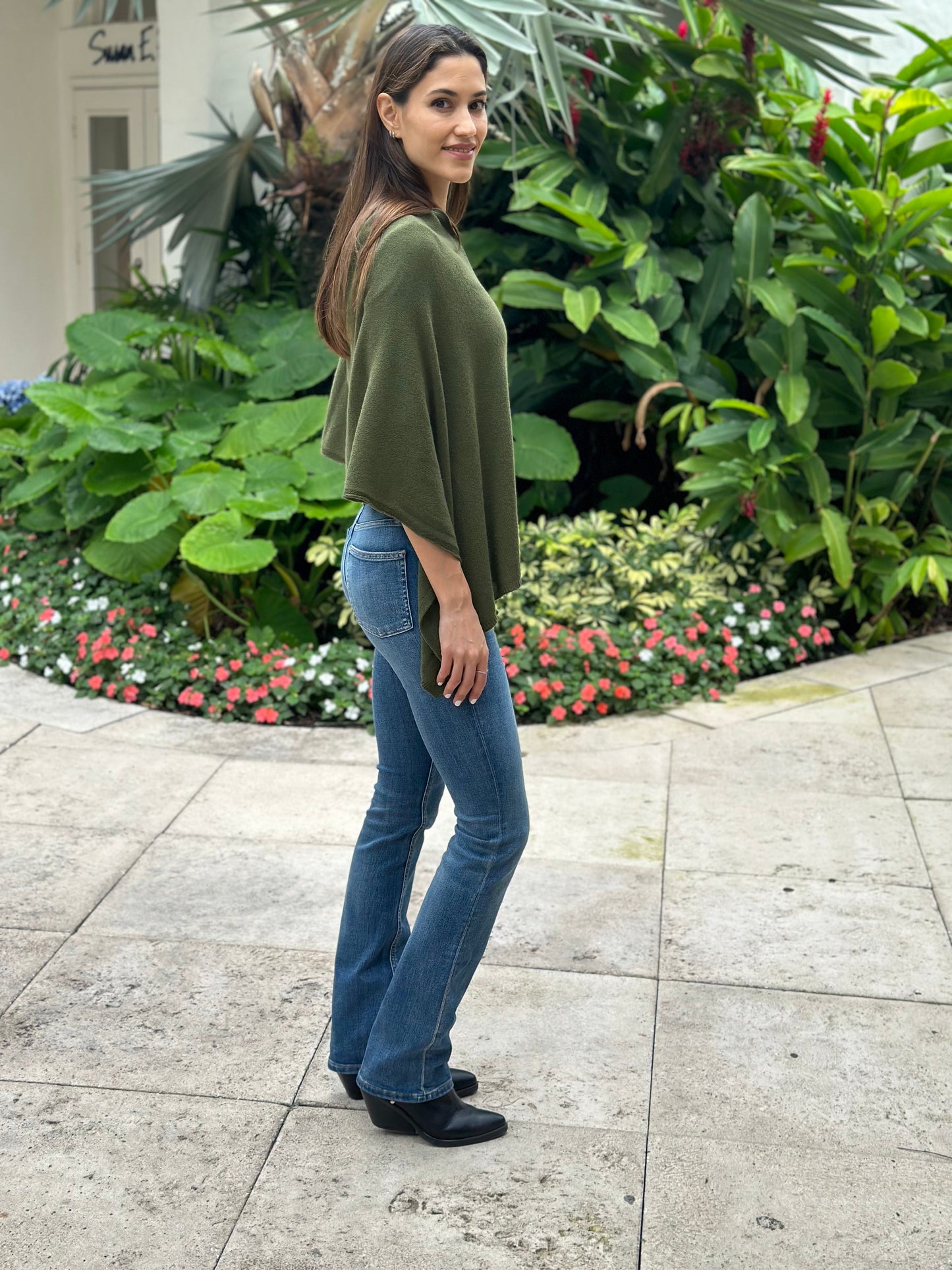 Poncho Cashmere Marina