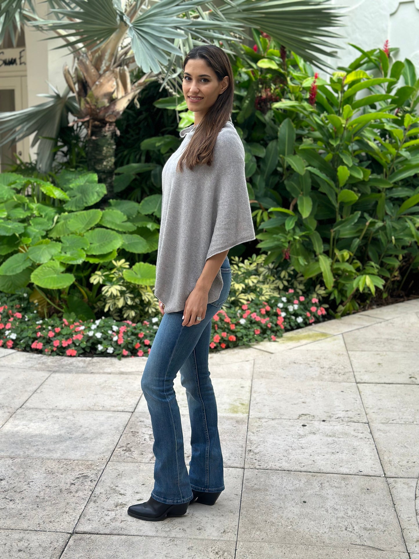 Poncho Cashmere Marina