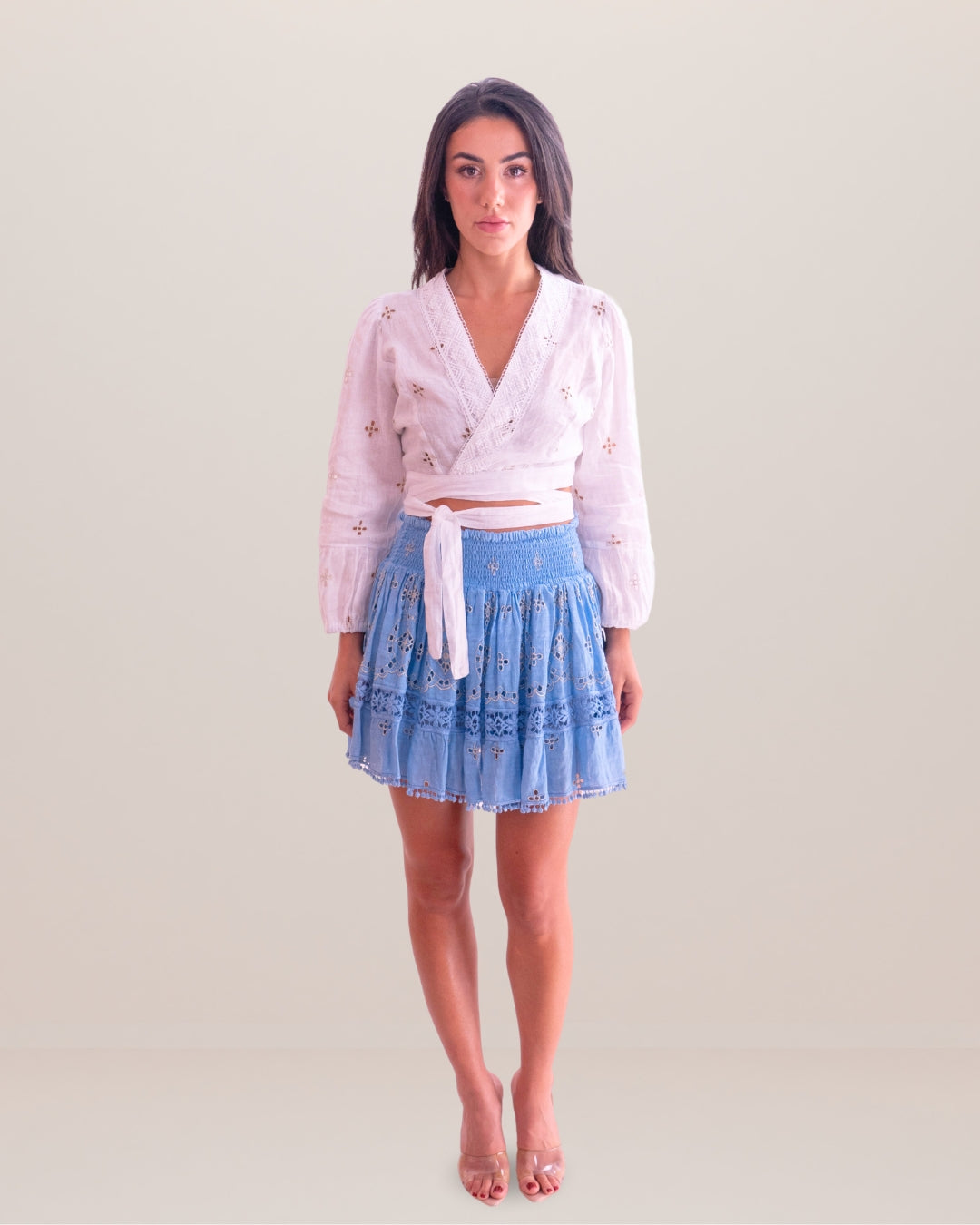 Lorenza Linen Top