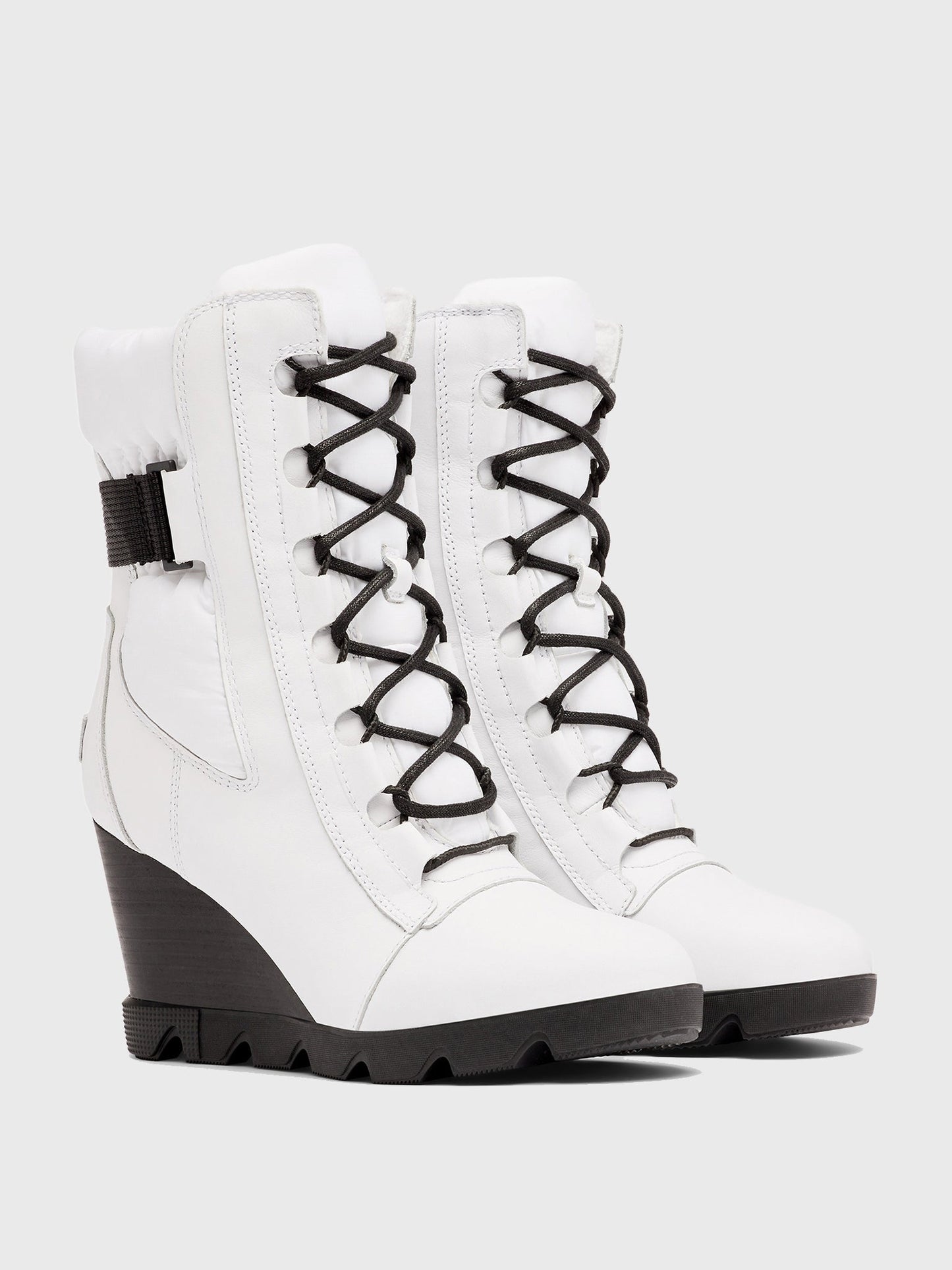 Sorel Women's Joan Uptown Mid Lace Wedge Boot