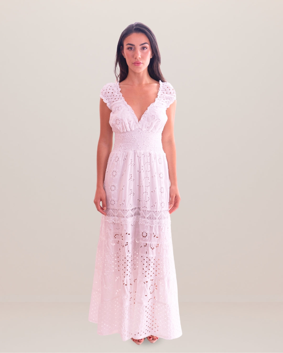 Flaminia Linen Dress
