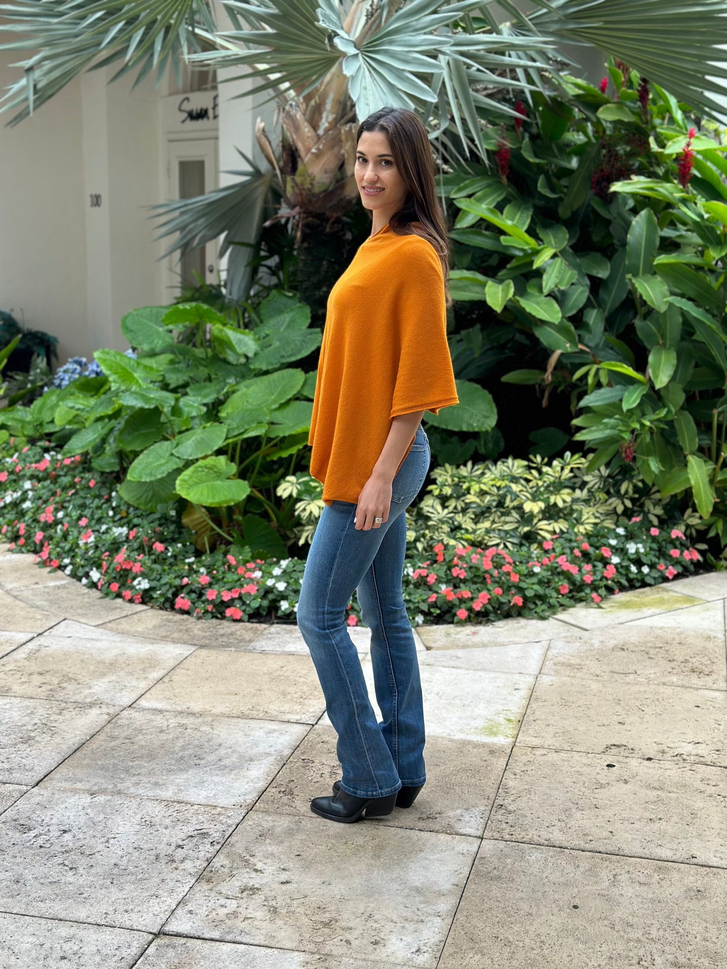 Poncho Cashmere Marina