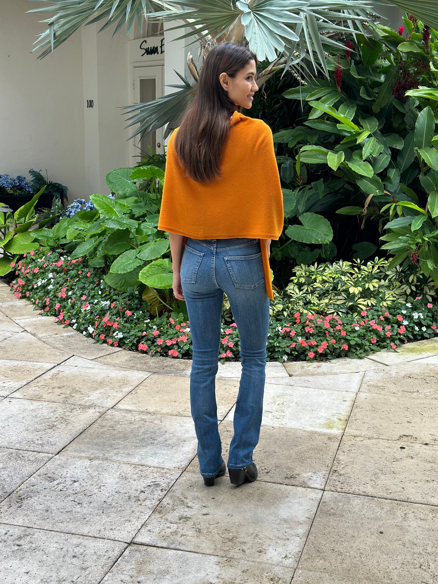 Poncho Cashmere Marina