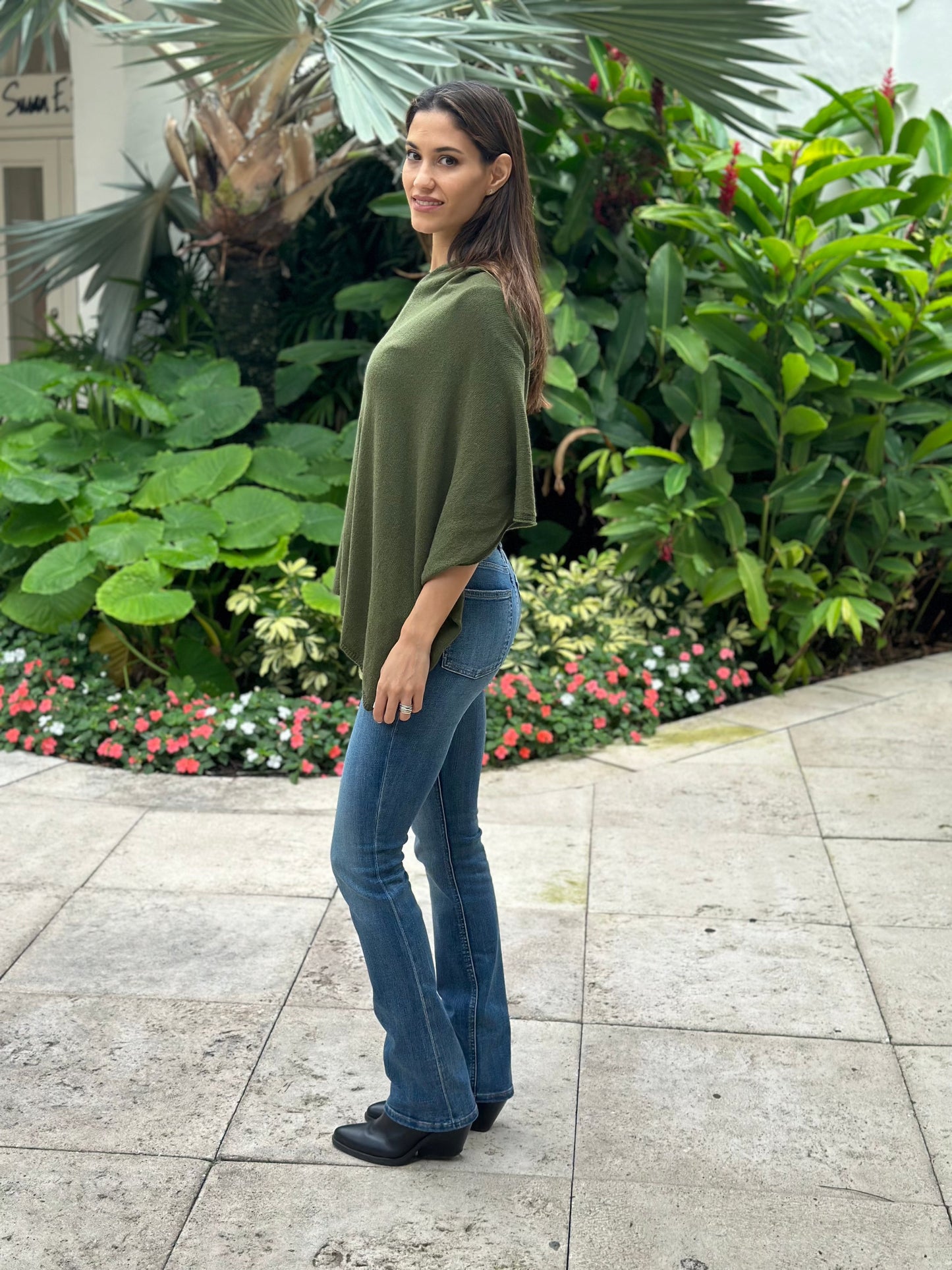 Poncho Cashmere Marina