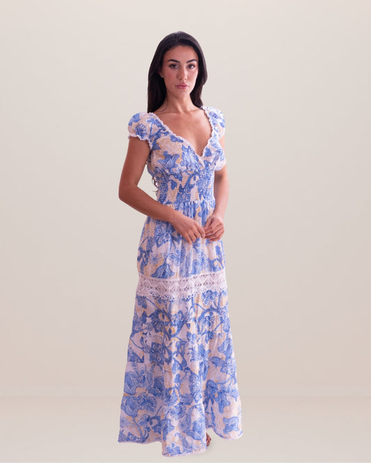 Flaminia Linen Dress