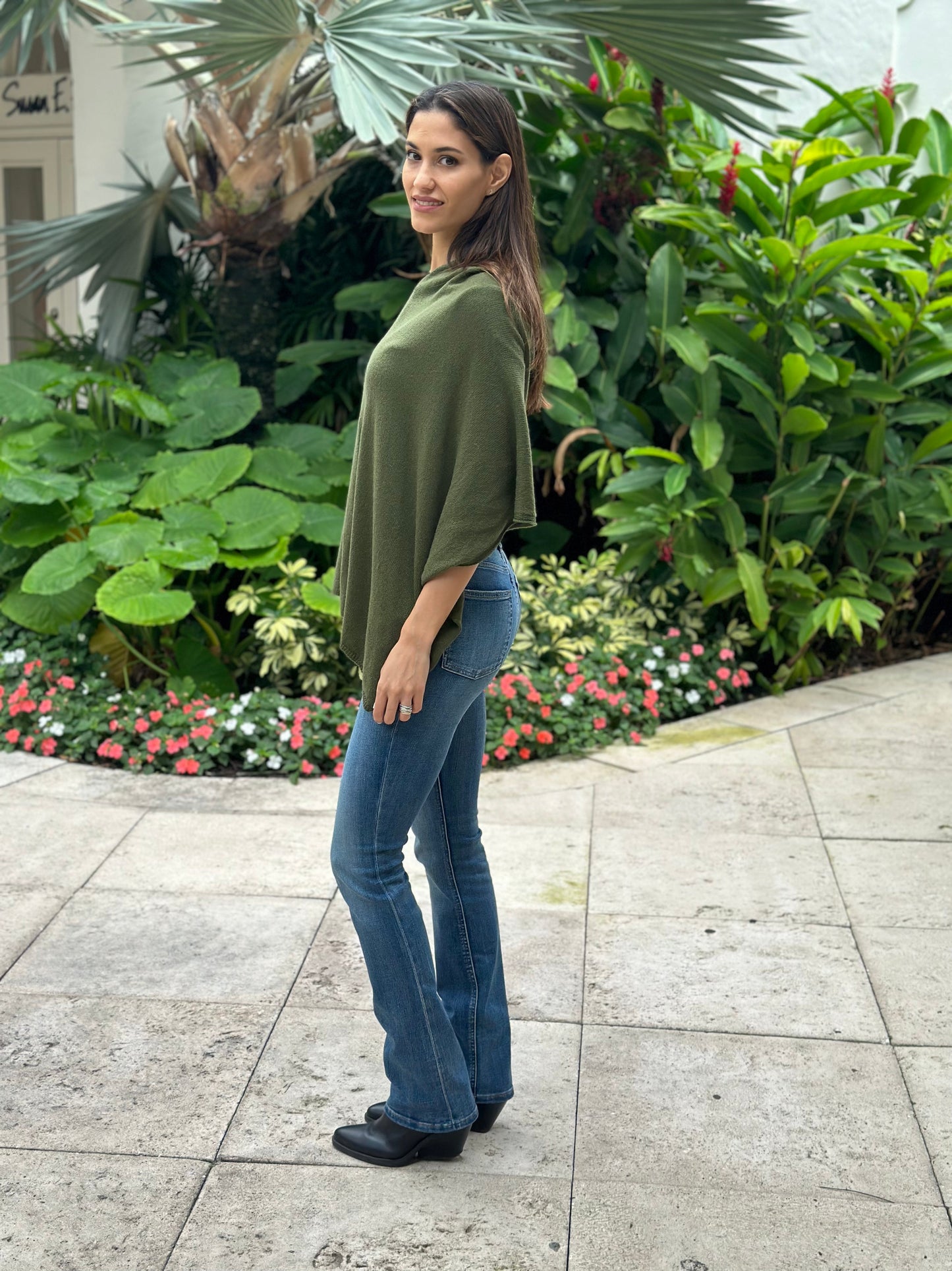 Poncho Cashmere Marina