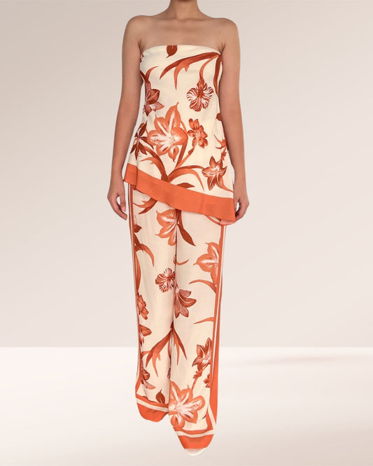 Rococo Sand Ciro Asymmetrical Strapless Top