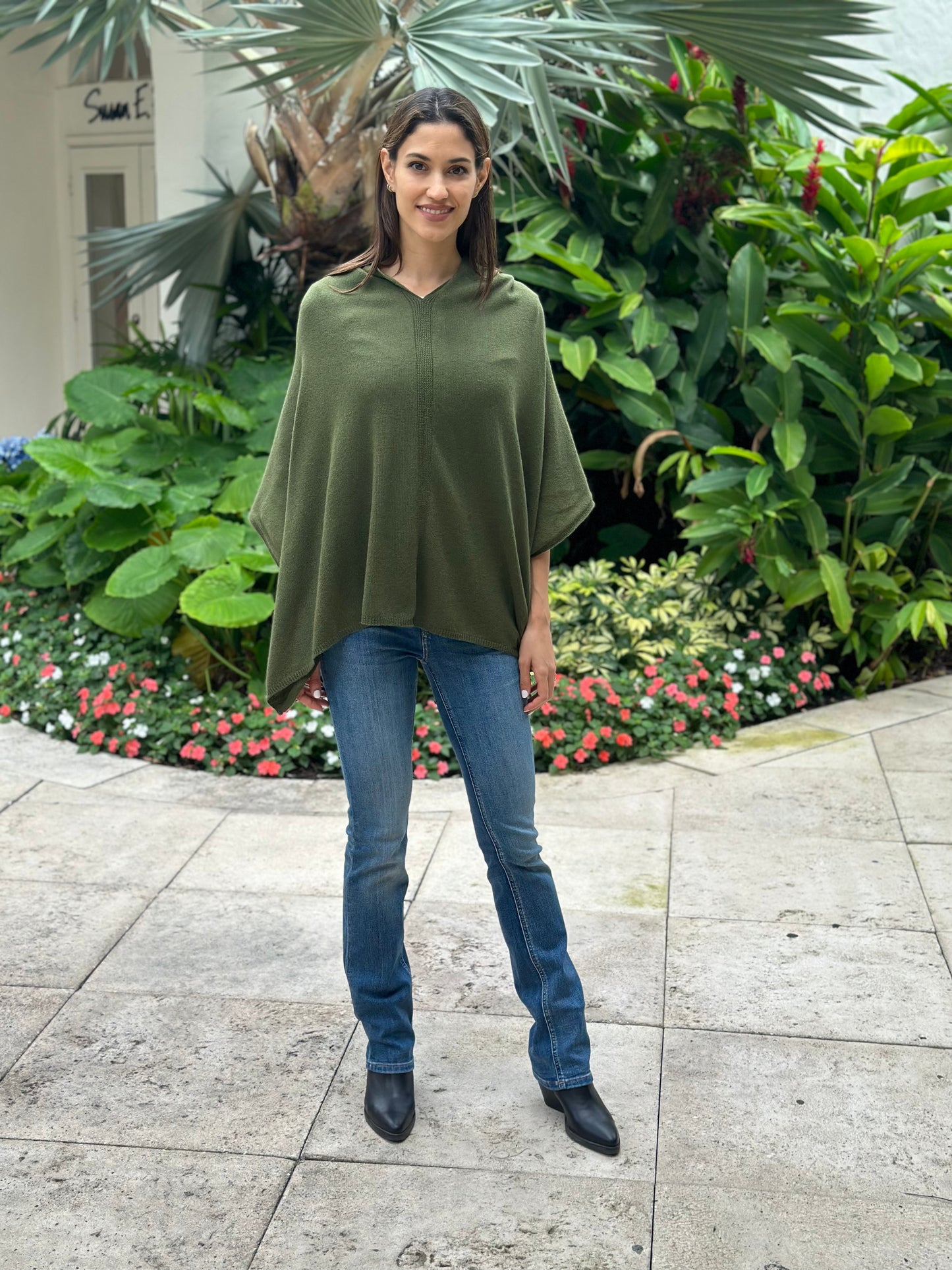 Poncho Cashmere Marina