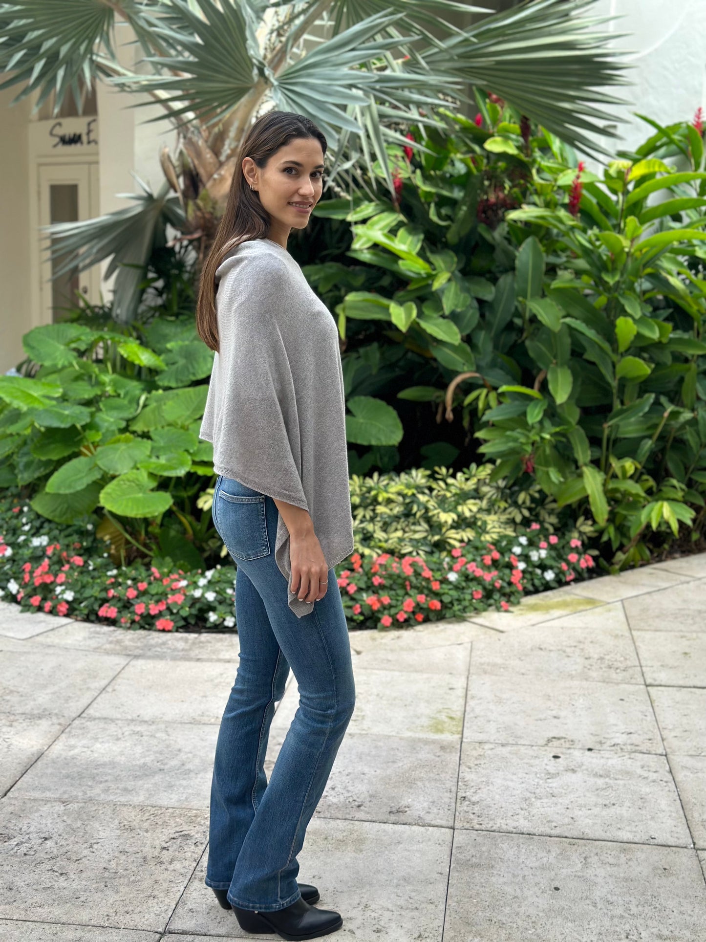Poncho Cashmere Marina