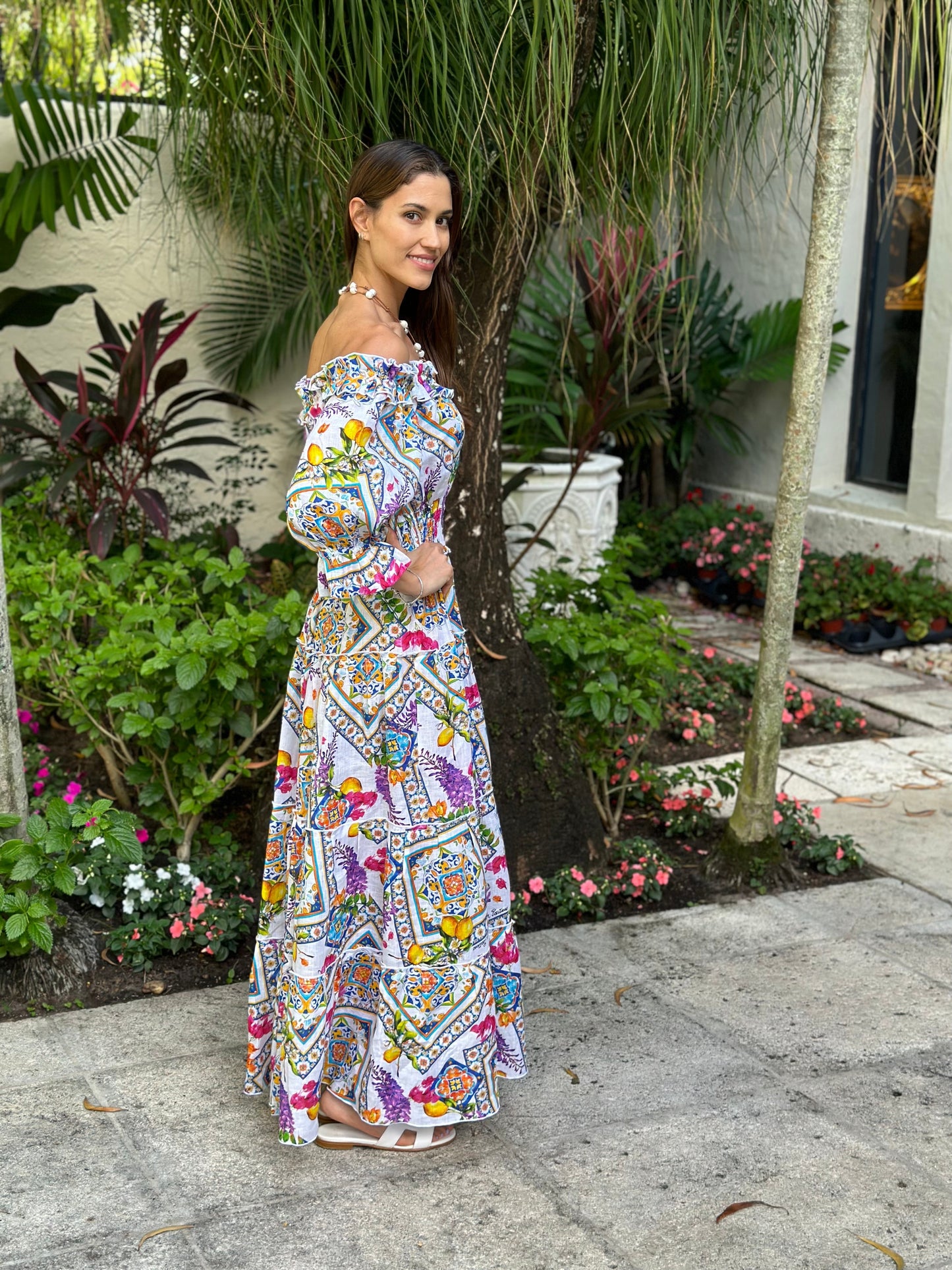Positano Zoe Long Dress