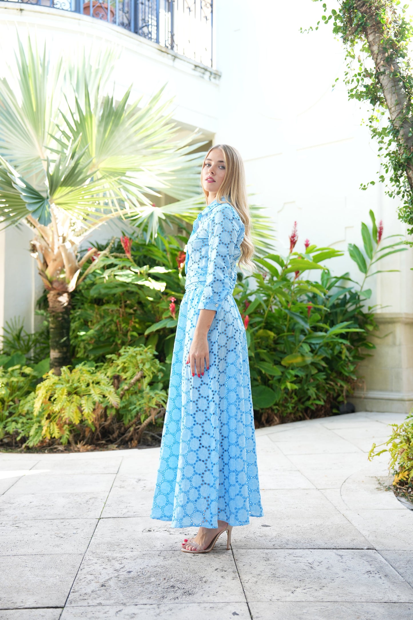 Shirt Dress Eyelet