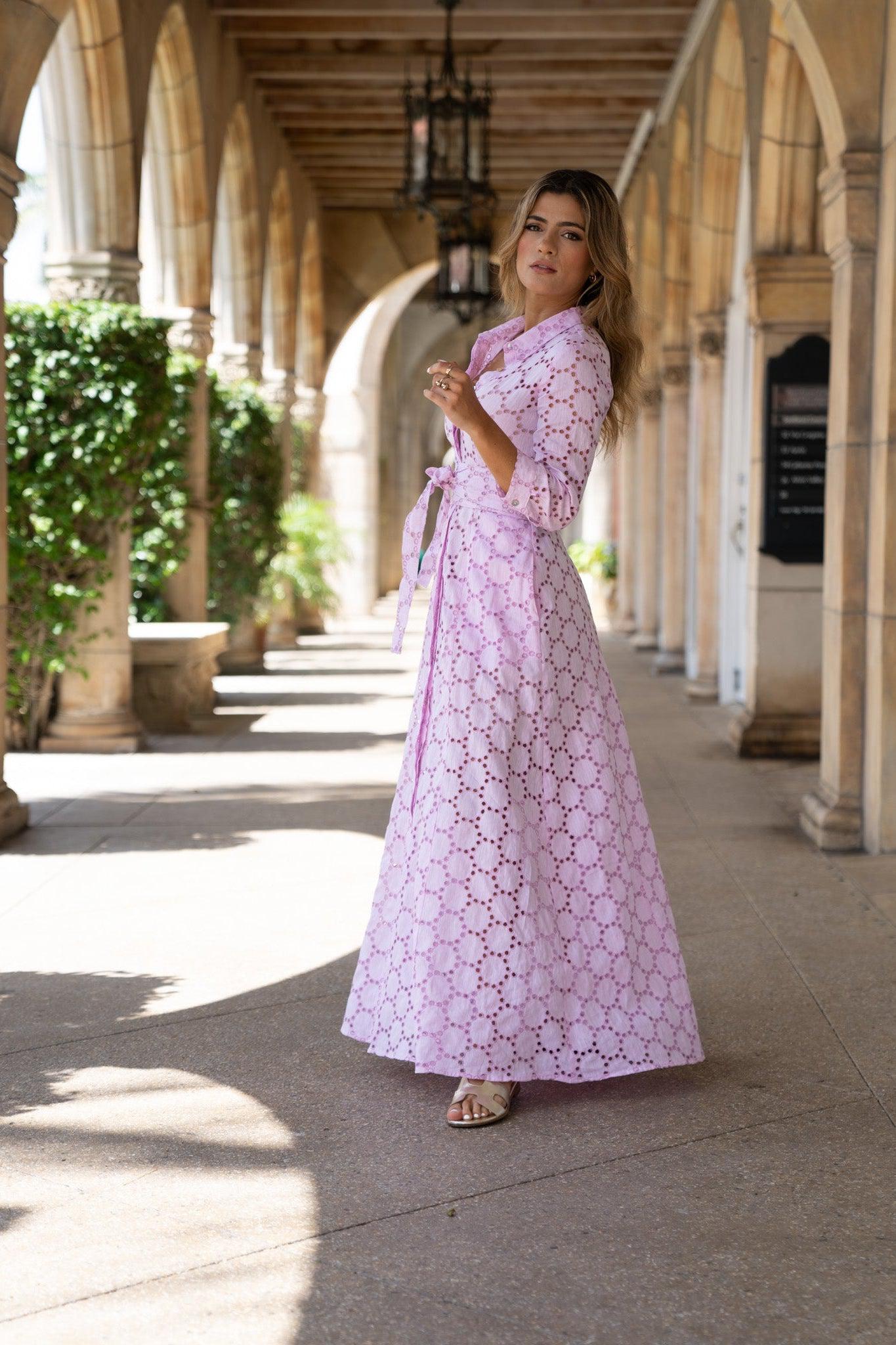 Shirt Dress Eyelet