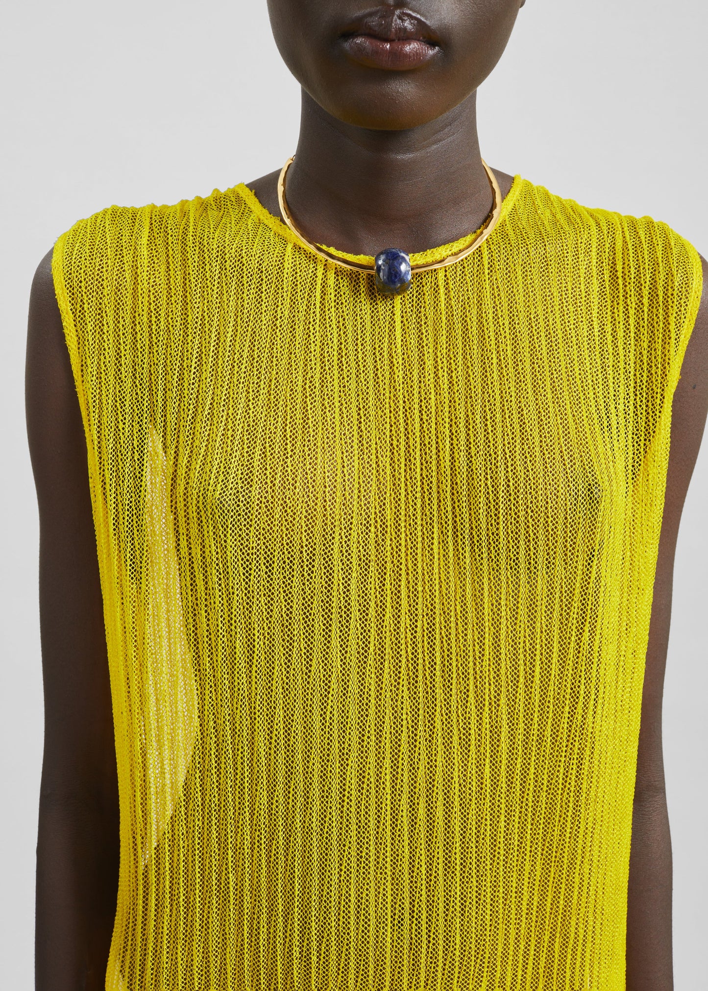 Annecy Lace Dress - Yellow