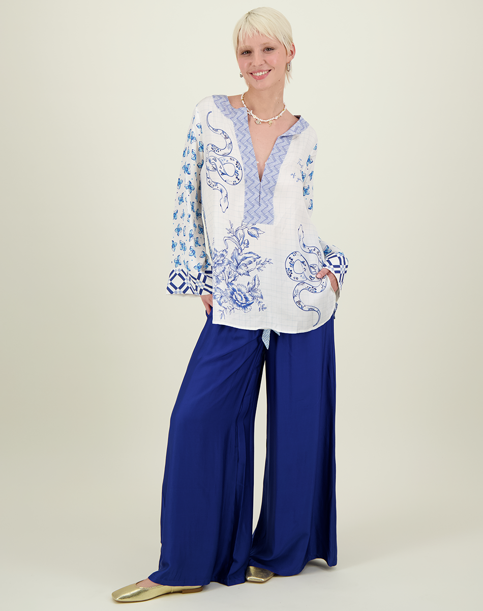 Me369 Alexa Amalfi Placket Tunique