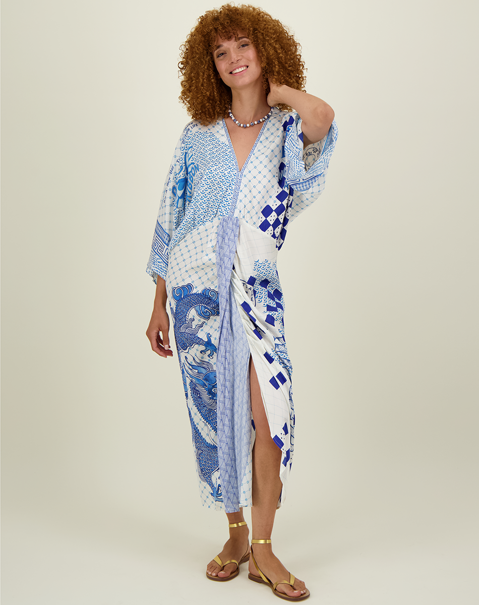 Me369 Sophia Amalfi Kimono Dress