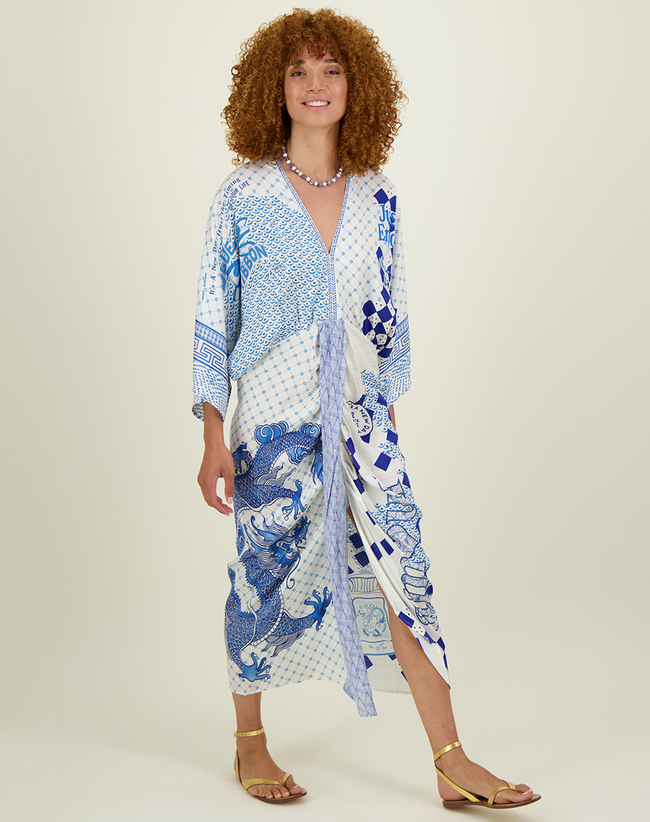 Me369 Sophia Amalfi Kimono Dress