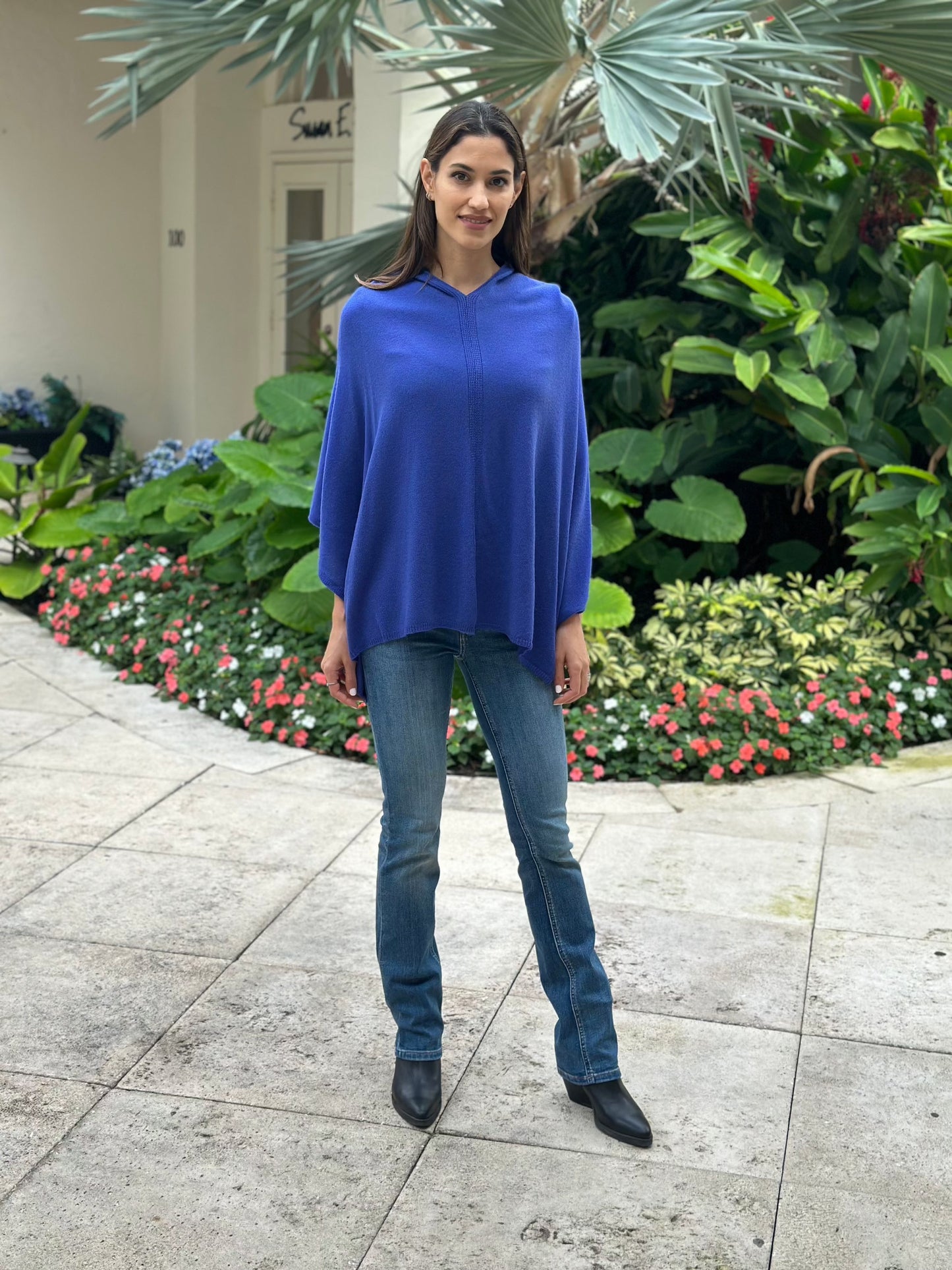 Poncho Cashmere Marina