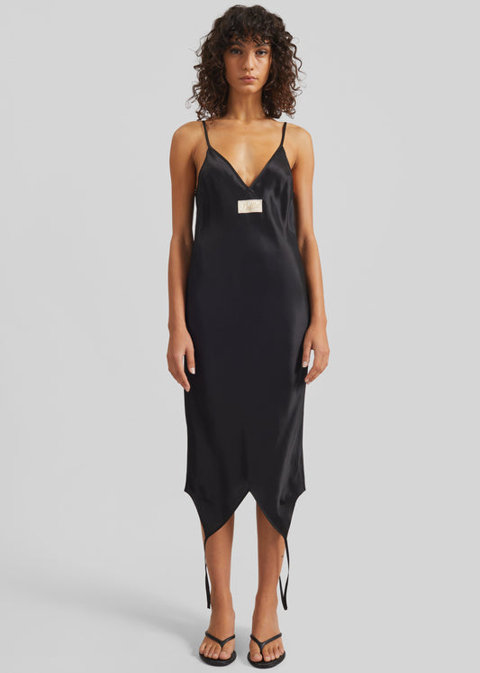 Bettter Double Cami Dress - Black