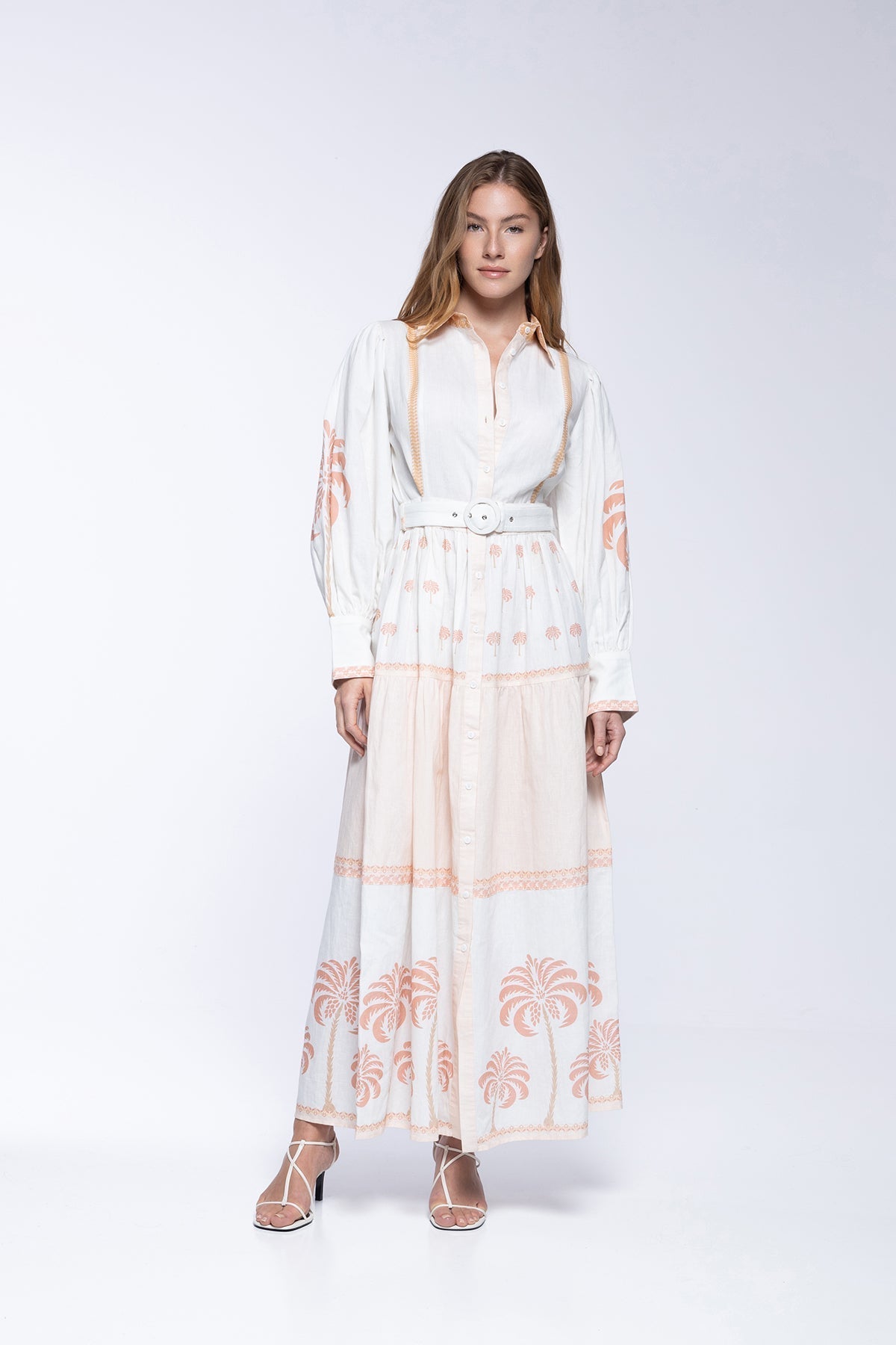 Marlea Carmela Palm Tree Dress