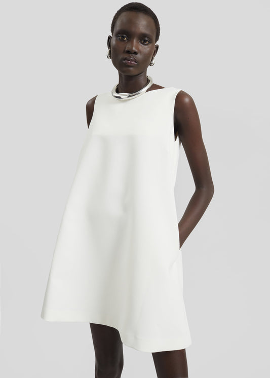 Cersay Mini Trapeze Dress - Ivory