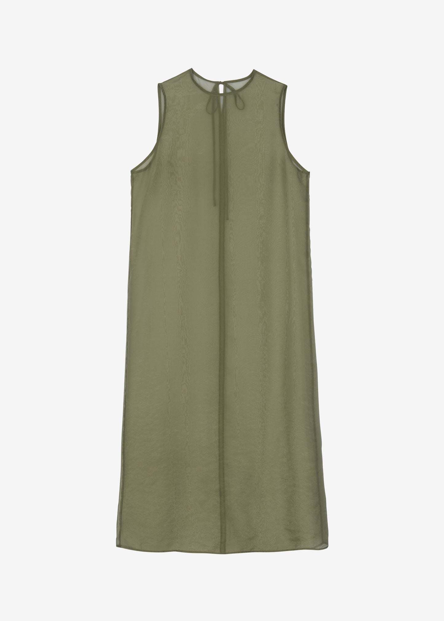 Corindi Sheer Organza Dress - Olive