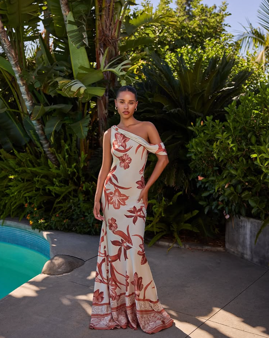 Rococo Sand Ciro One Shoulder Dress