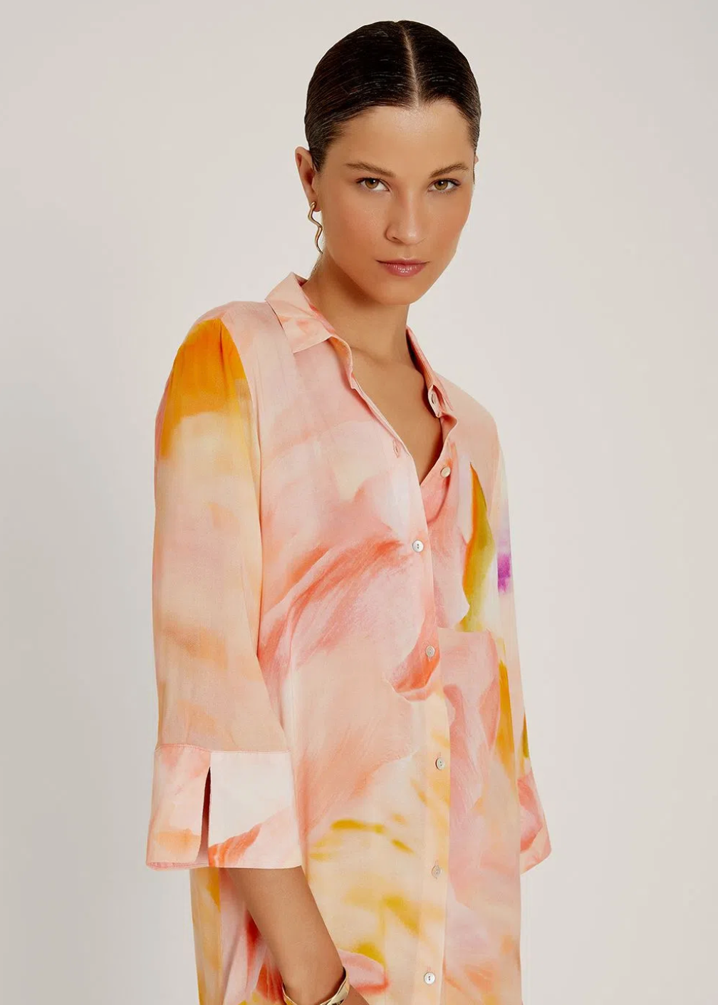 Lenny Chemisier Long Dress with Slit