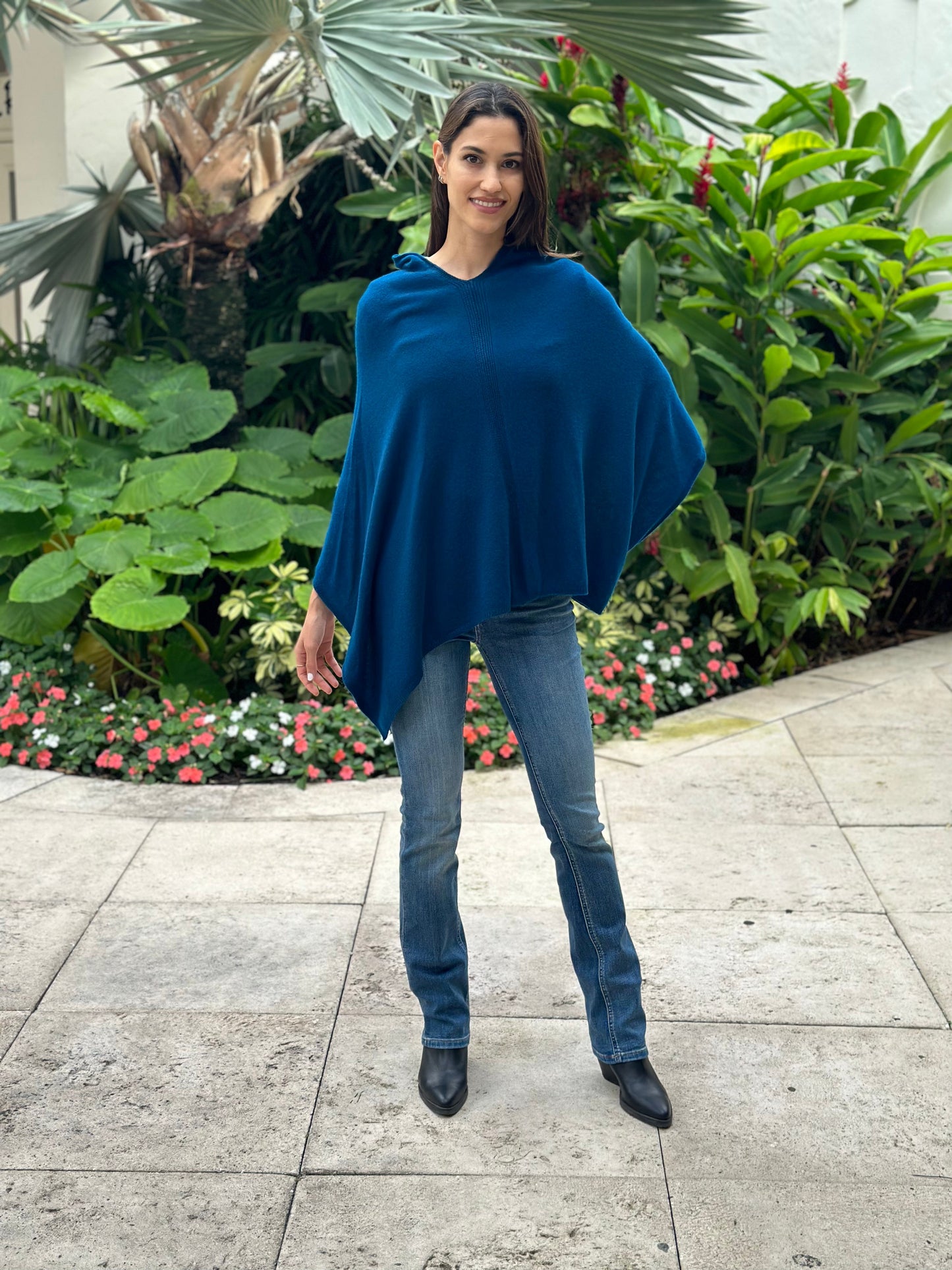 Poncho Cashmere Marina