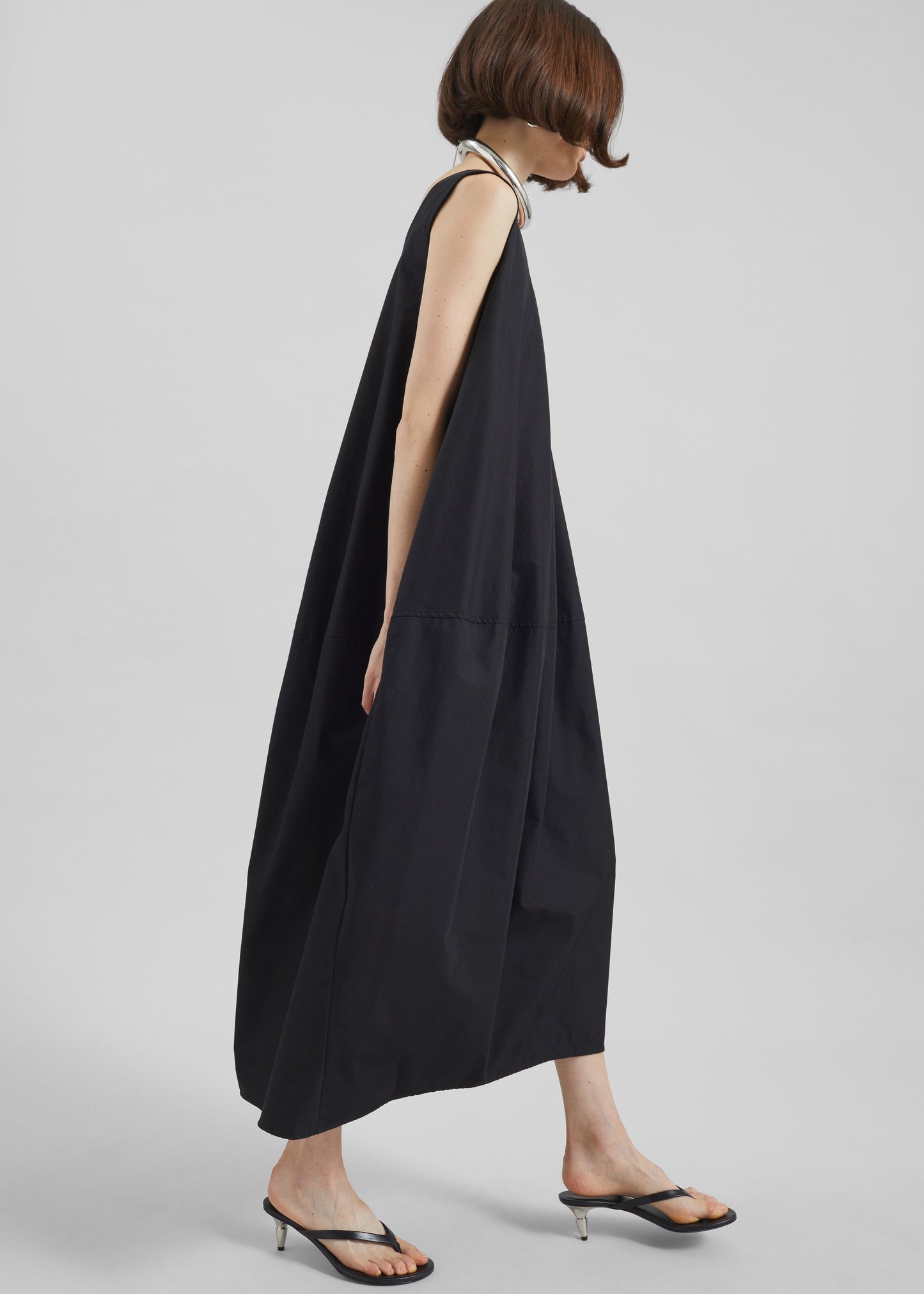Delane Cocoon Dress - Black