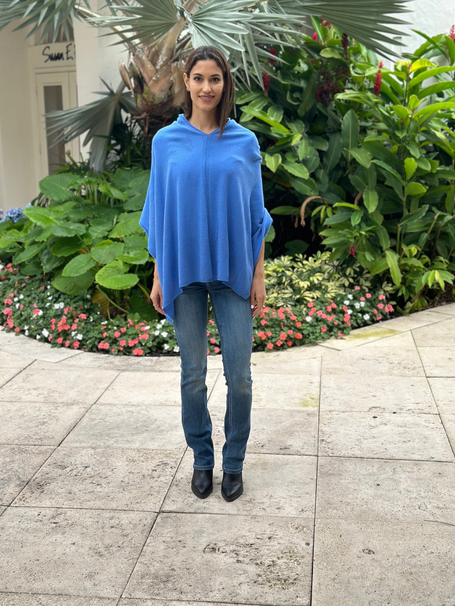Poncho Cashmere Marina
