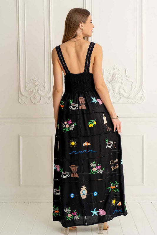 Zaimara Costa Amalfitana Maxi dress