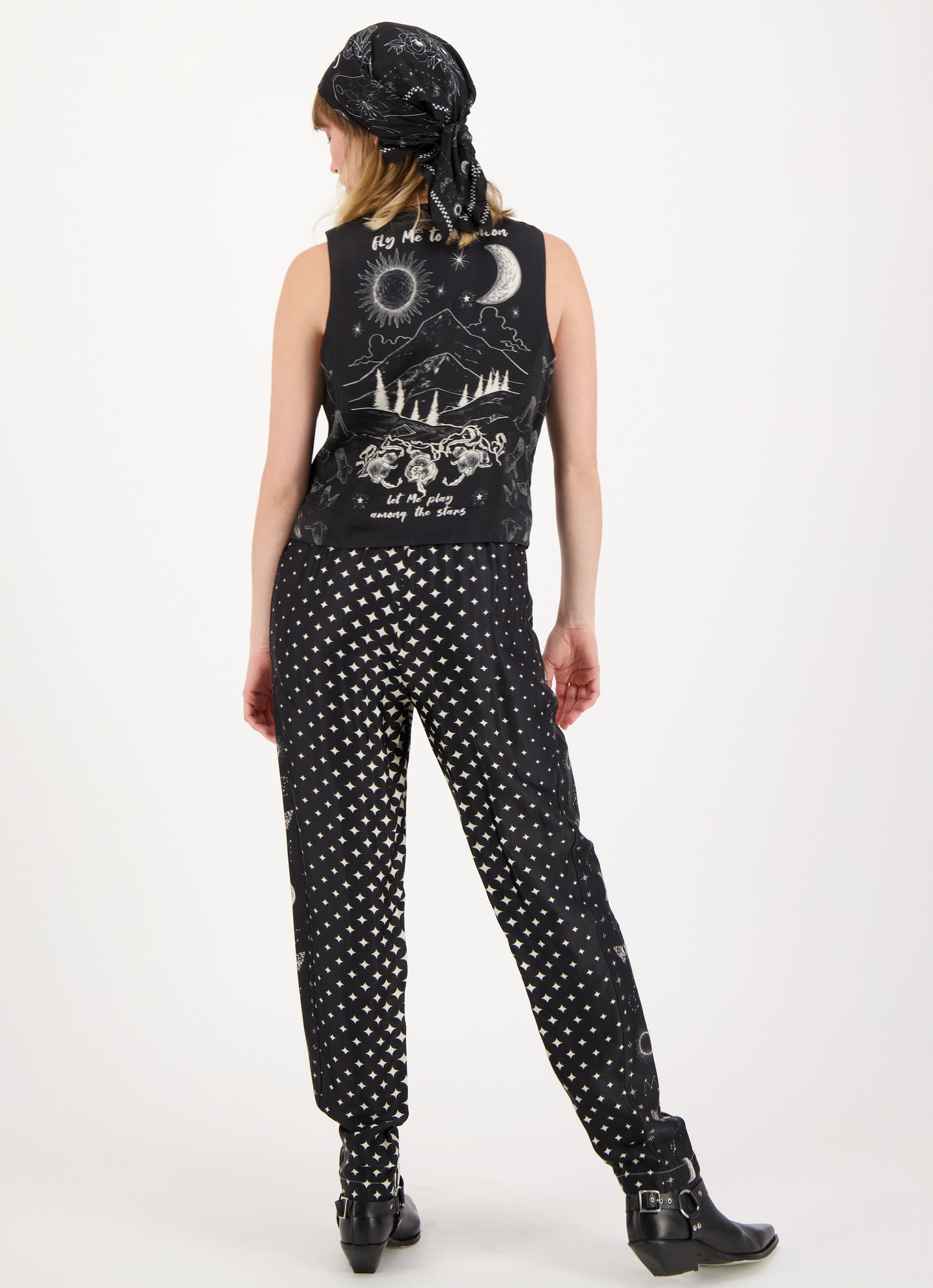 Me369 Ember Black Magic Track Pant