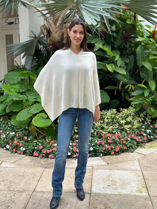 Poncho Cashmere Marina