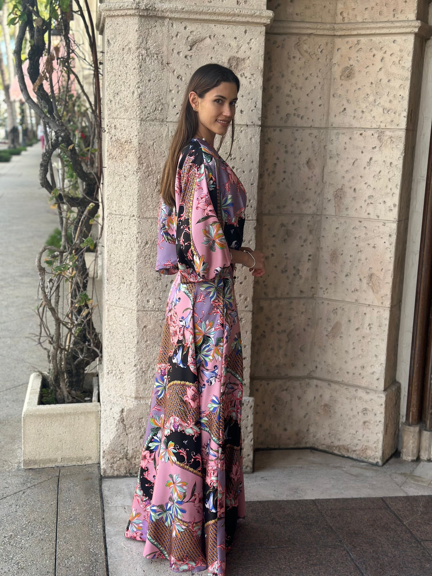 Oud Naomie Twill Flower Dress