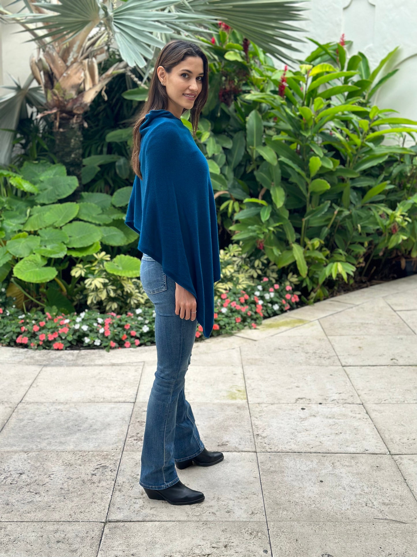Poncho Cashmere Marina