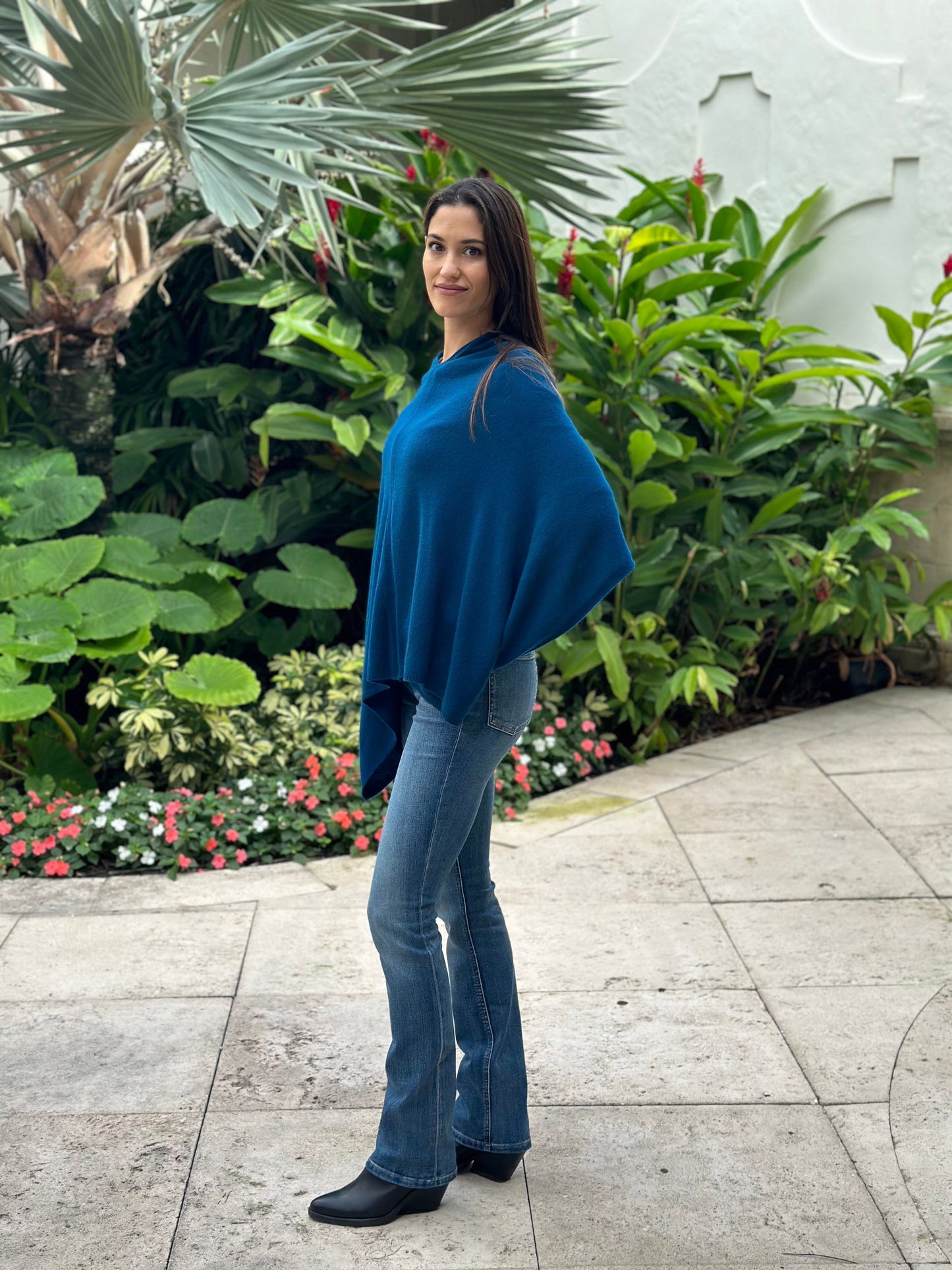 Poncho Cashmere Marina