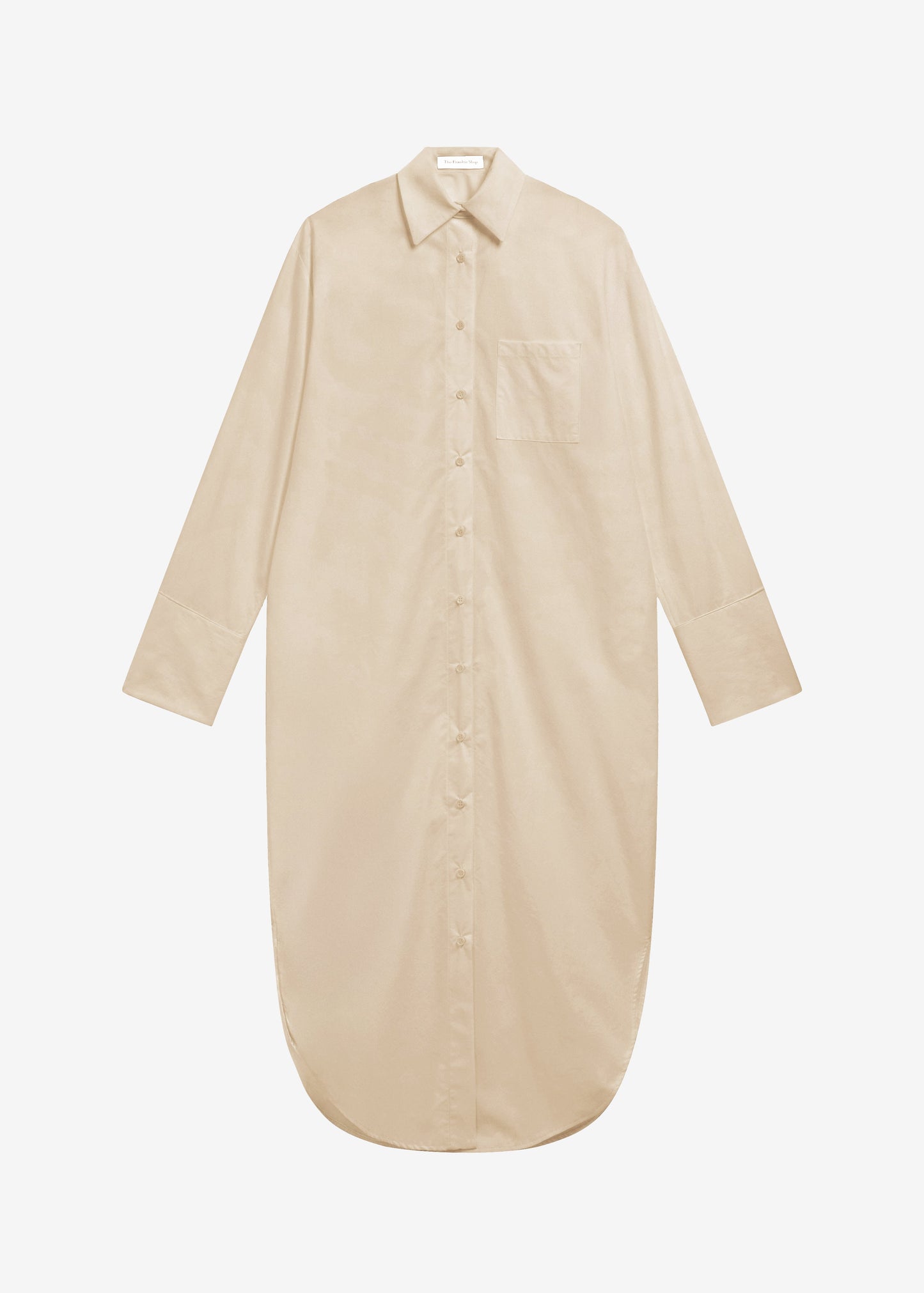 Helena Shirt Dress - Beige