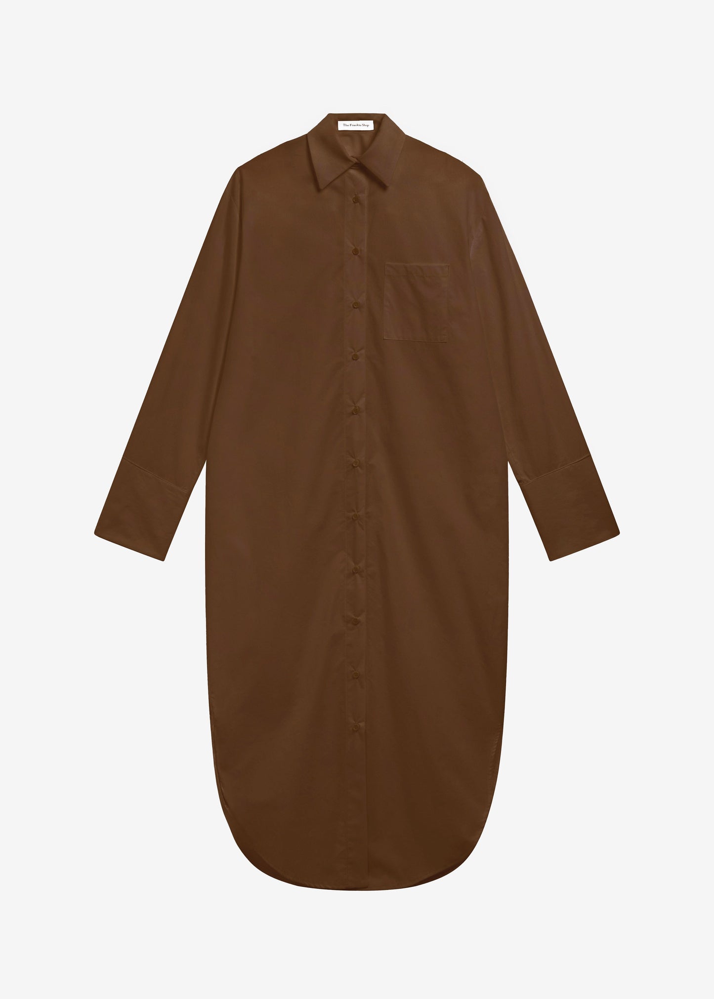 Helena Shirt Dress - Brown