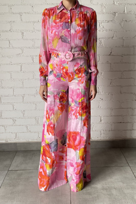 Hemant & Nandita Rosa Boho Top