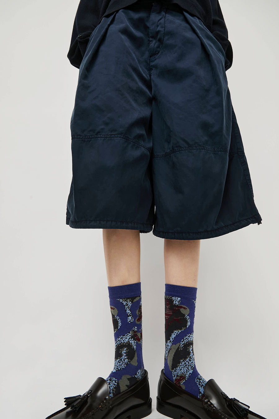 Henrik Vibskov Goats Socks in Goats Purple