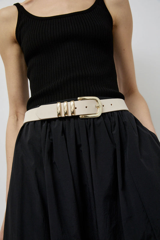 Herbert Frere Soeur La Alma Belt in Crema