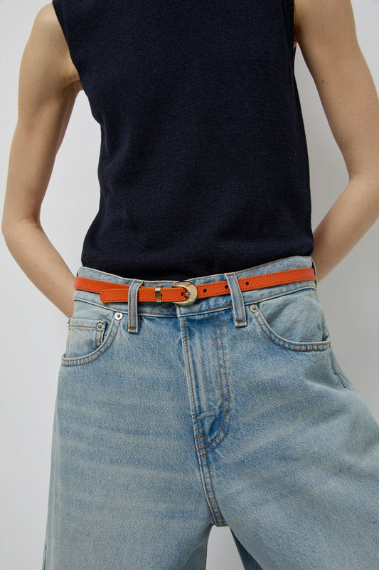 Herbert Frere Soeur La Chatelaine Belt in Orange