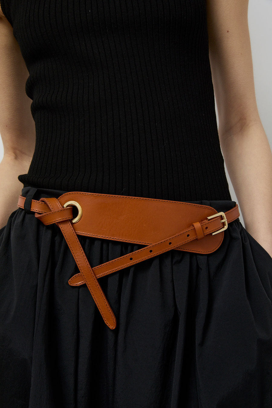 Herbert Frere Soeur La Luz Belt in Camel