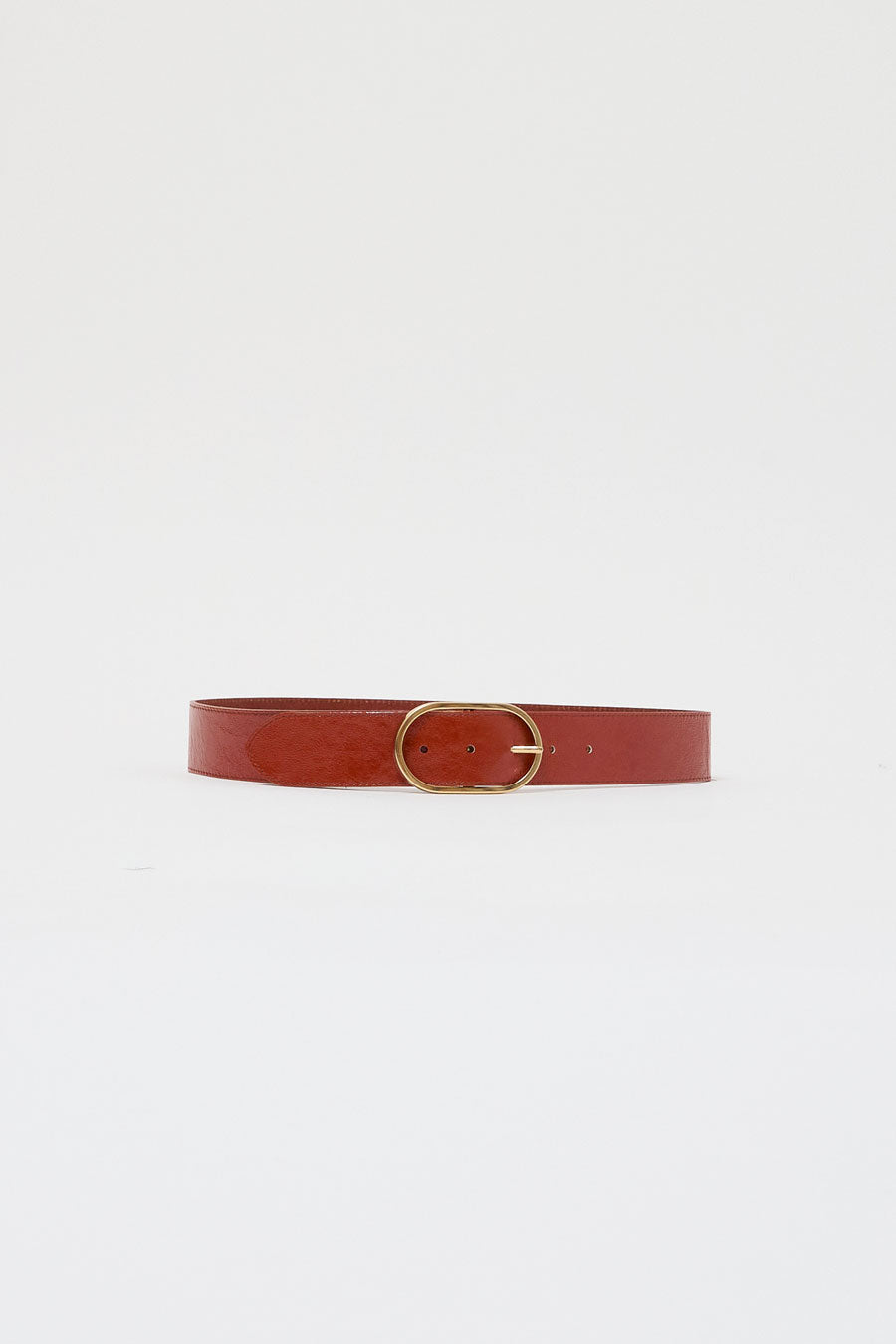 Herbert Frere Soeur La Paname Crispy Belt in Crispy Rouille
