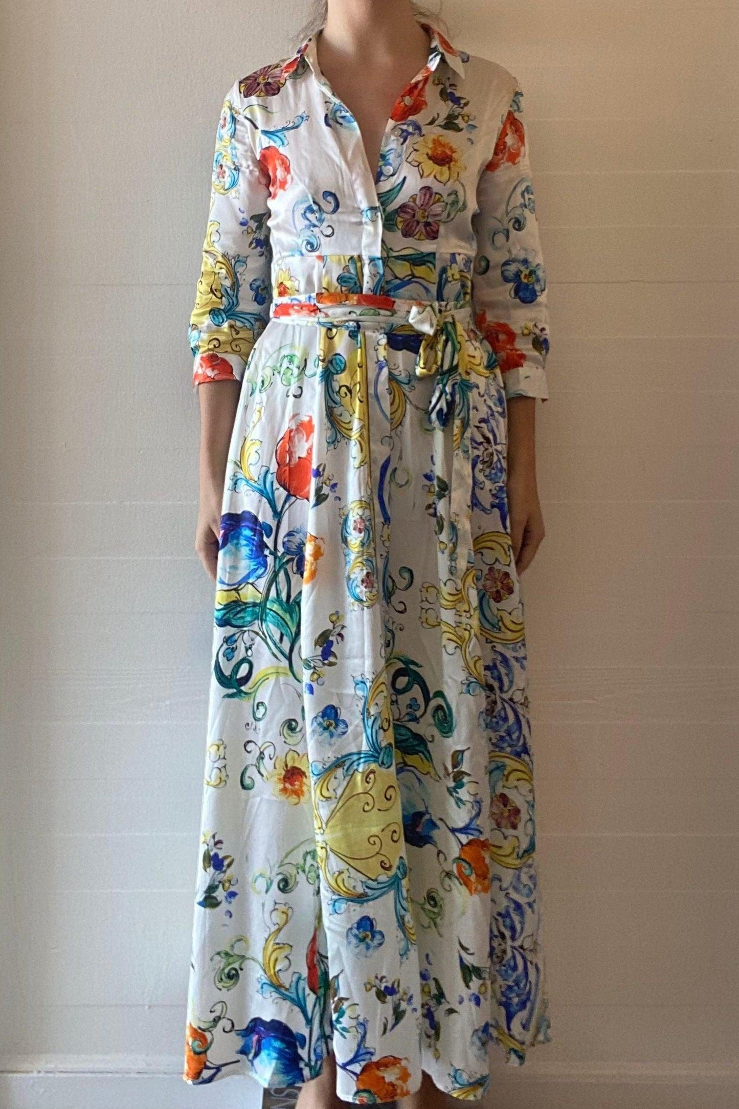 Shirt Dress Silk