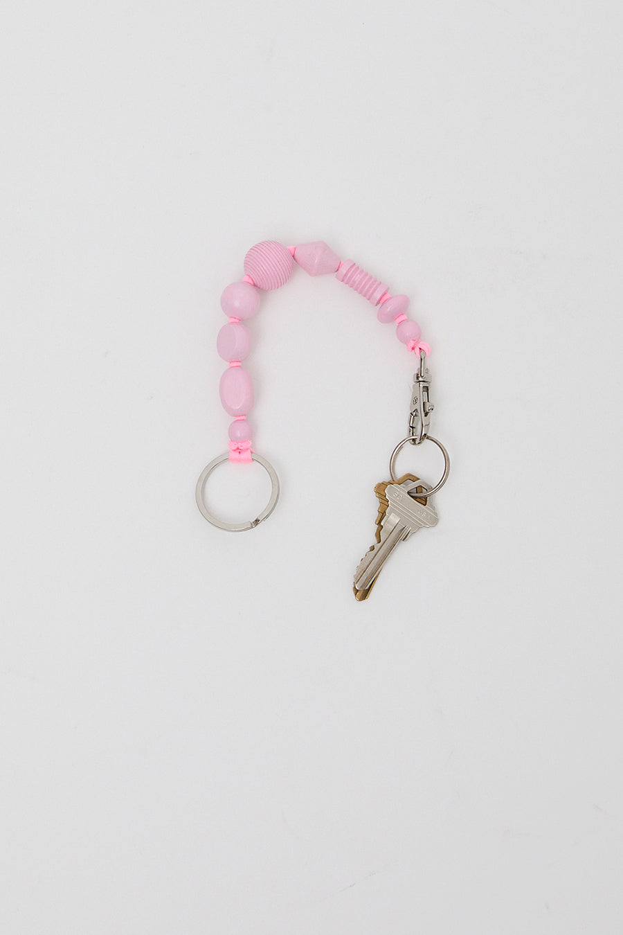 Ina Seifart Perlenmix Short Keyholder in Pastel Rose