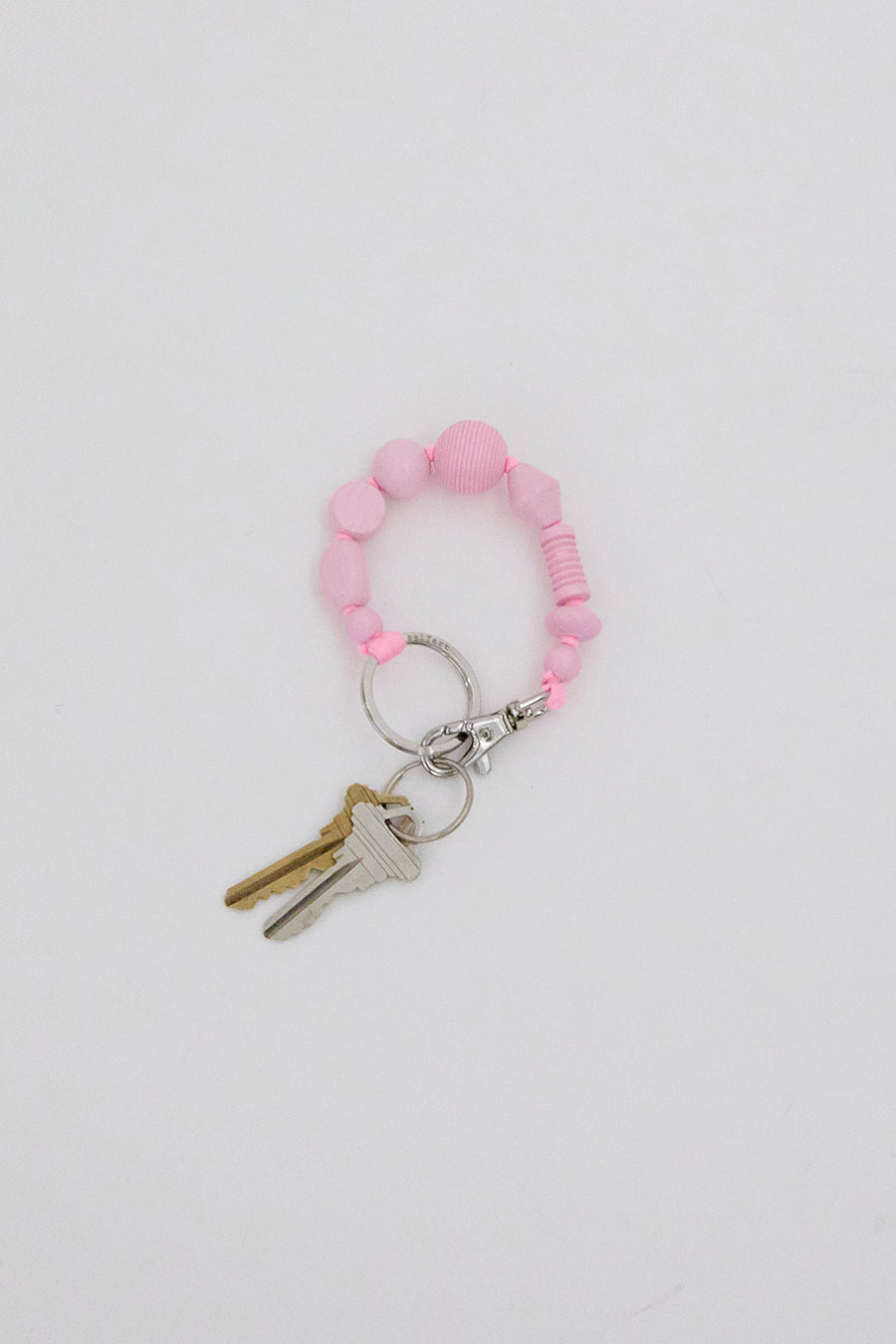 Ina Seifart Perlenmix Short Keyholder in Pastel Rose