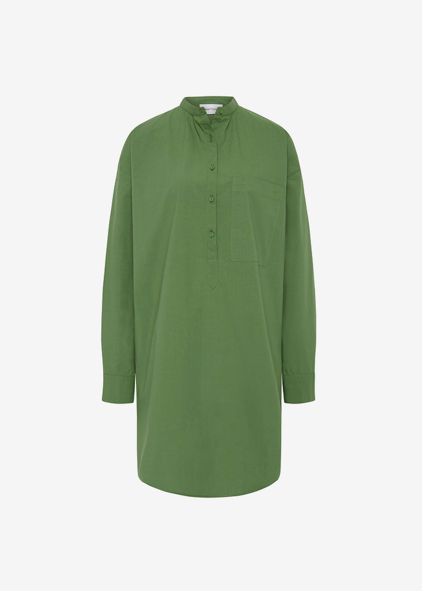 Matteau Popover Mini Shirt Dress - Cactus