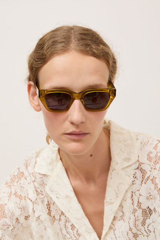 Monokel Memphis Sunglasses in Caramel